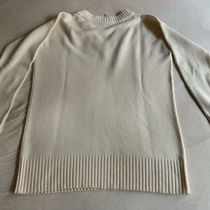 Athleta Tunic Sweater. Cashmere blend. Size M. Cream white.